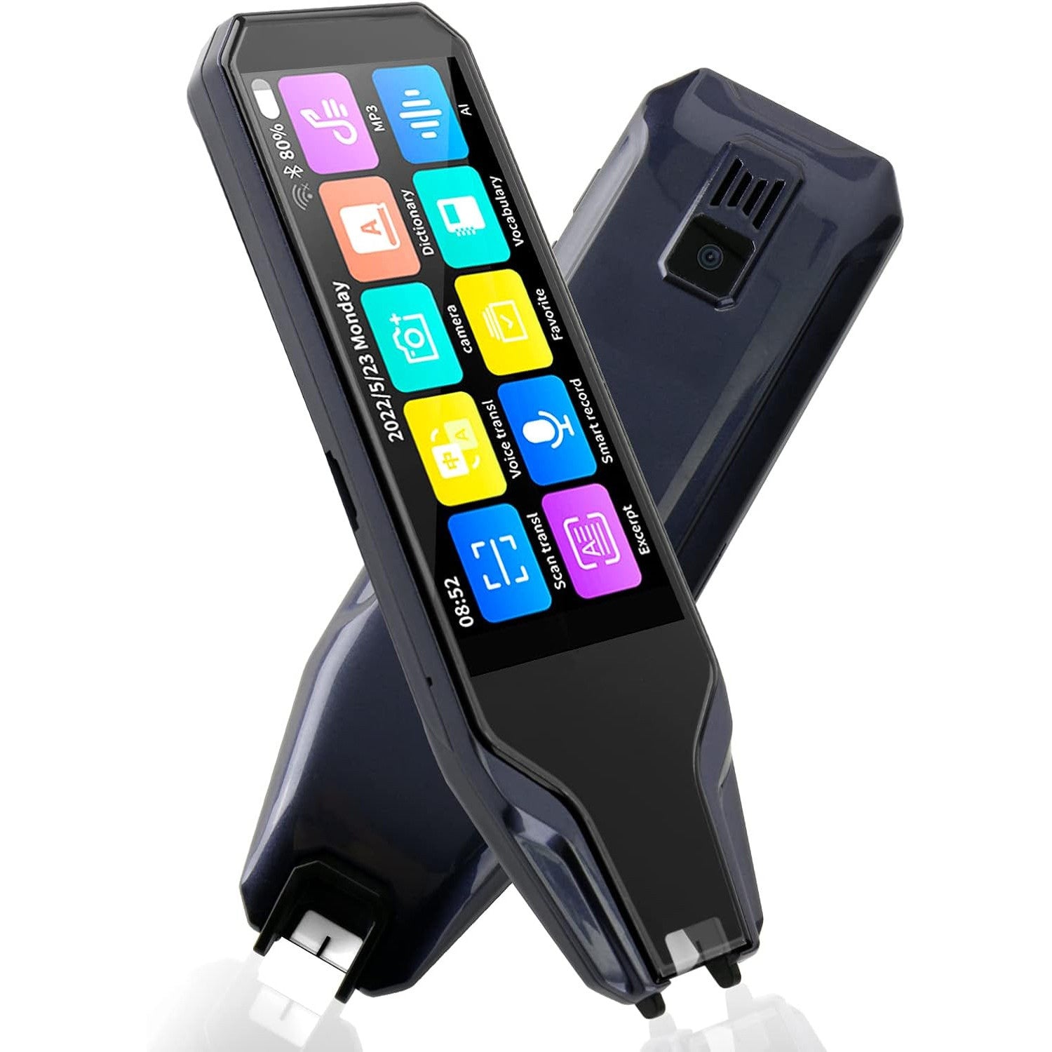 Lieberwell Multilingual Translation Pen with 5MP Camera and 4-Inch Touchscreen